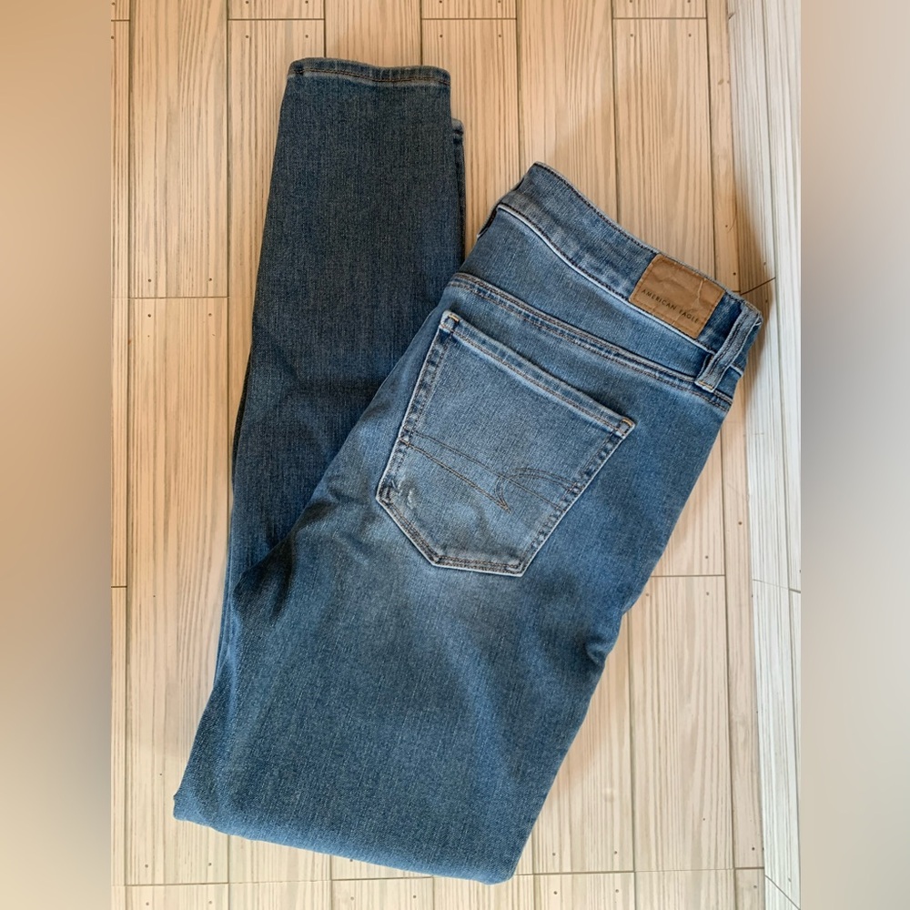American Eagle high rise jegging skinny the dream jean